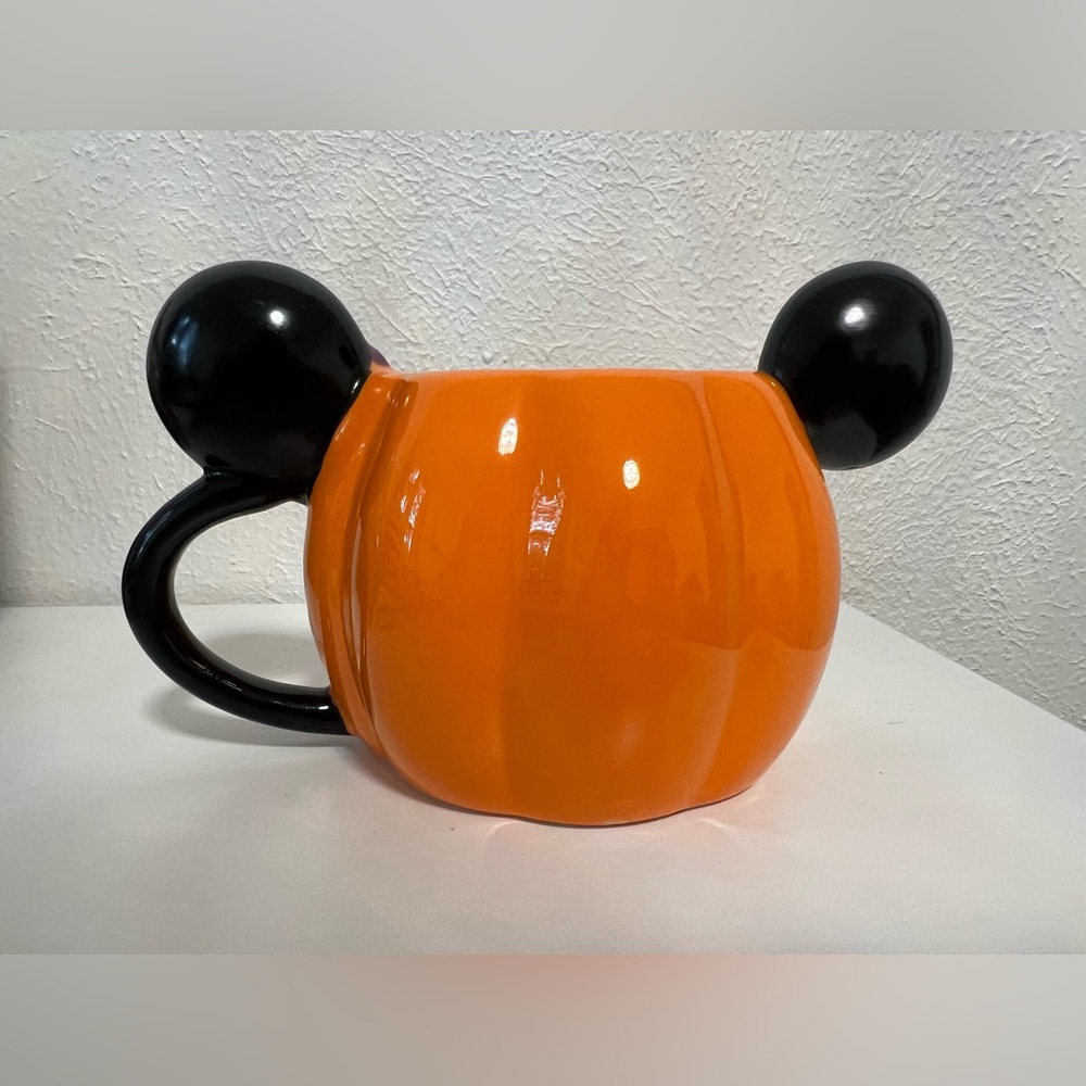Disney Minnie Mouse Orange Pumpkin Mug - Picture 2 of 3